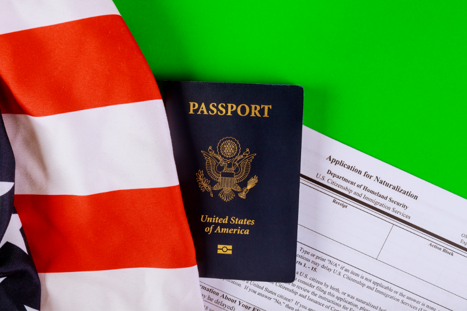 Different types of green cards 