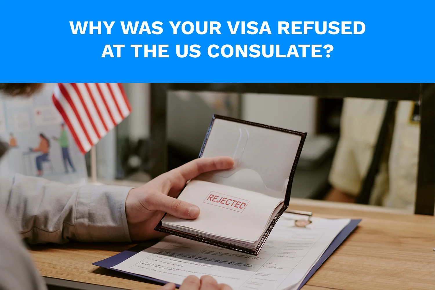 What happens if my US visa is refused?