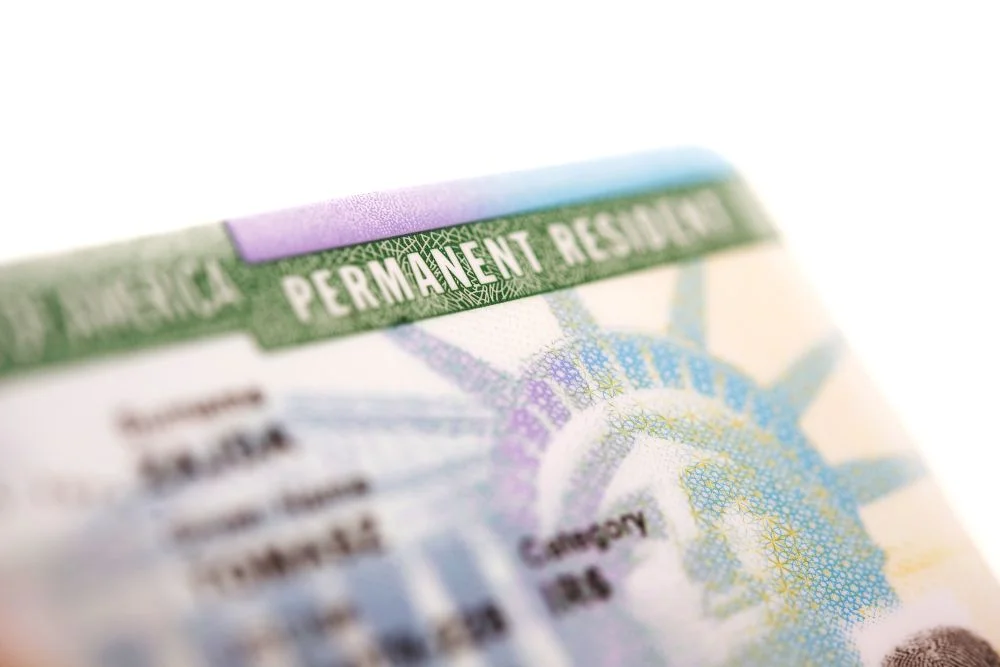 Can My Spouse Live With Me While Waiting for a Green Card?